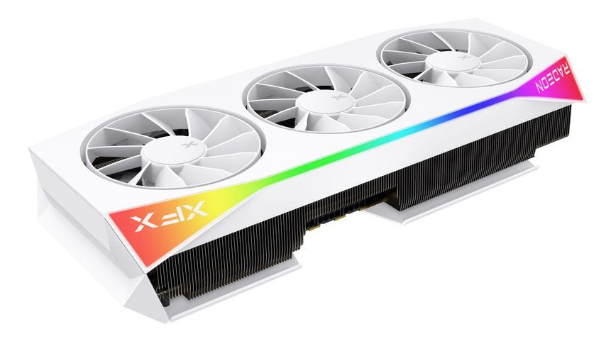 Graphics card. XFX Mercury RX 9070XT OC White G RGB 16