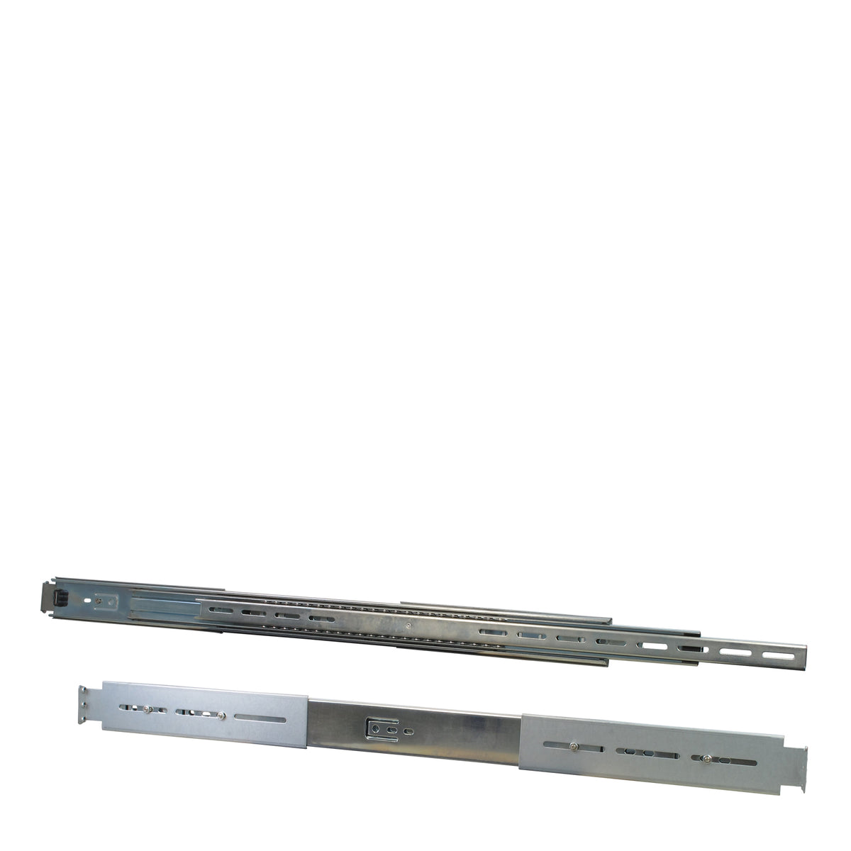 Inter-Tech 26" Teleskopschienensatz für IPC-Gehäuse (silber)