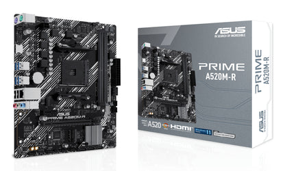 MB ASUS PRIME A520M-R (AMD, AM4, DDR4, mATX)