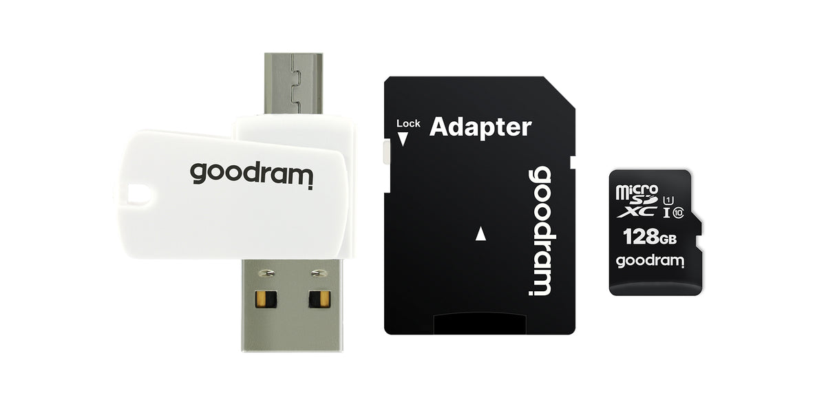 Goodram M1A4-1280R12 memory card 128 GB MicroSDHC Class 10 UHS-I