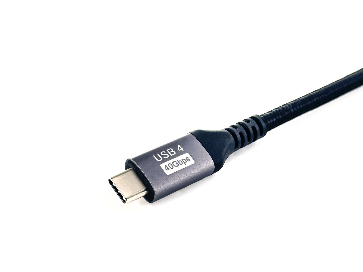 Equip Kabel USB-C4.0->C Gen3     PD240W St/St  2.00m schwarz
