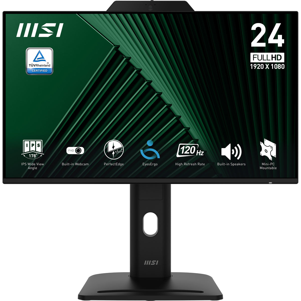 MSI PRO MP242PMGDE 60cm (24") IPS FHD 1ms 120Hz Pivot Monitor