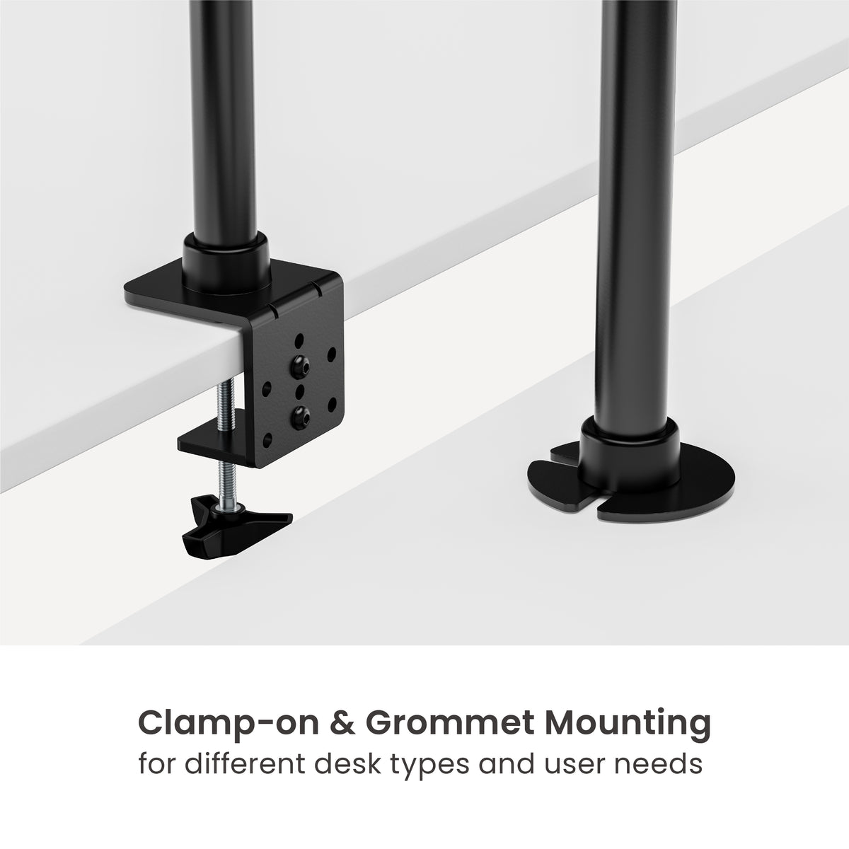 Equip Table Mount 17"–32" / 1 TFT 360° 20 kg, Black