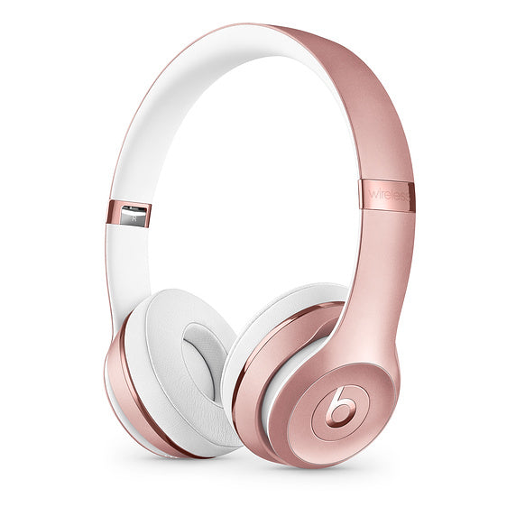 Beats Solo 3 Wireless Bluetooth Headphones (Over Ear) - Rose Gold