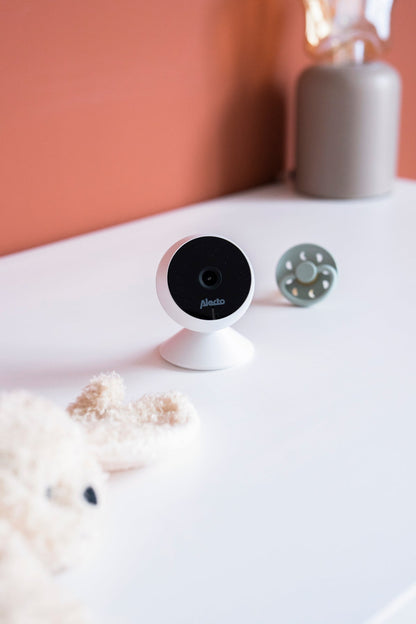 Alecto SMARTBABY5 WiFi Baby Monitor with Camera, White
