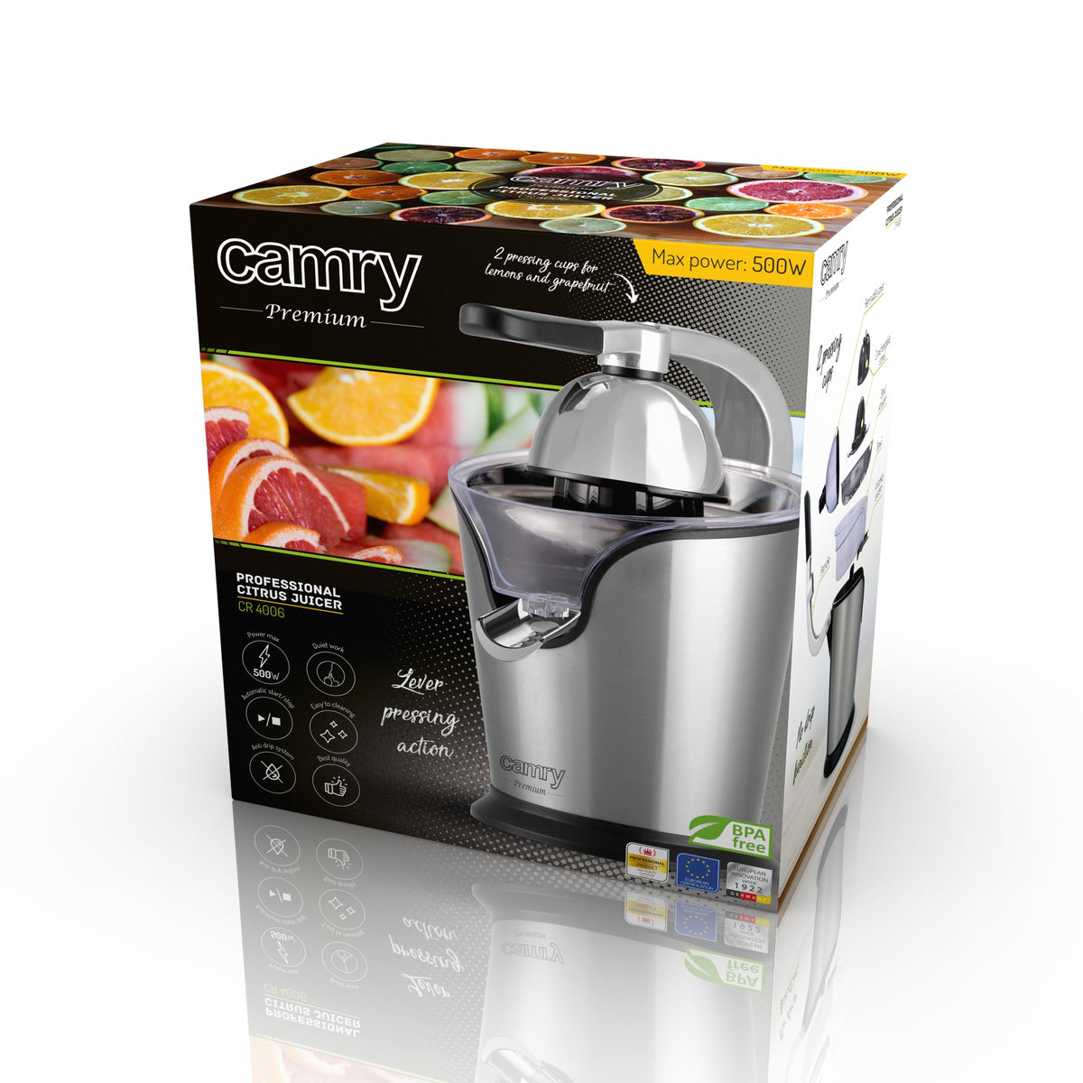 Citrus squeezer CAMRY CR 4006