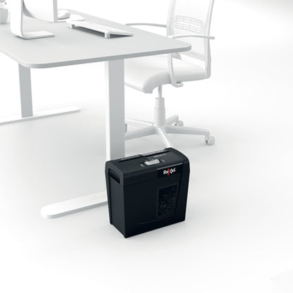 Rexel Secure X6 Paper Shredder — Cross-Cut, 70 dB, Black