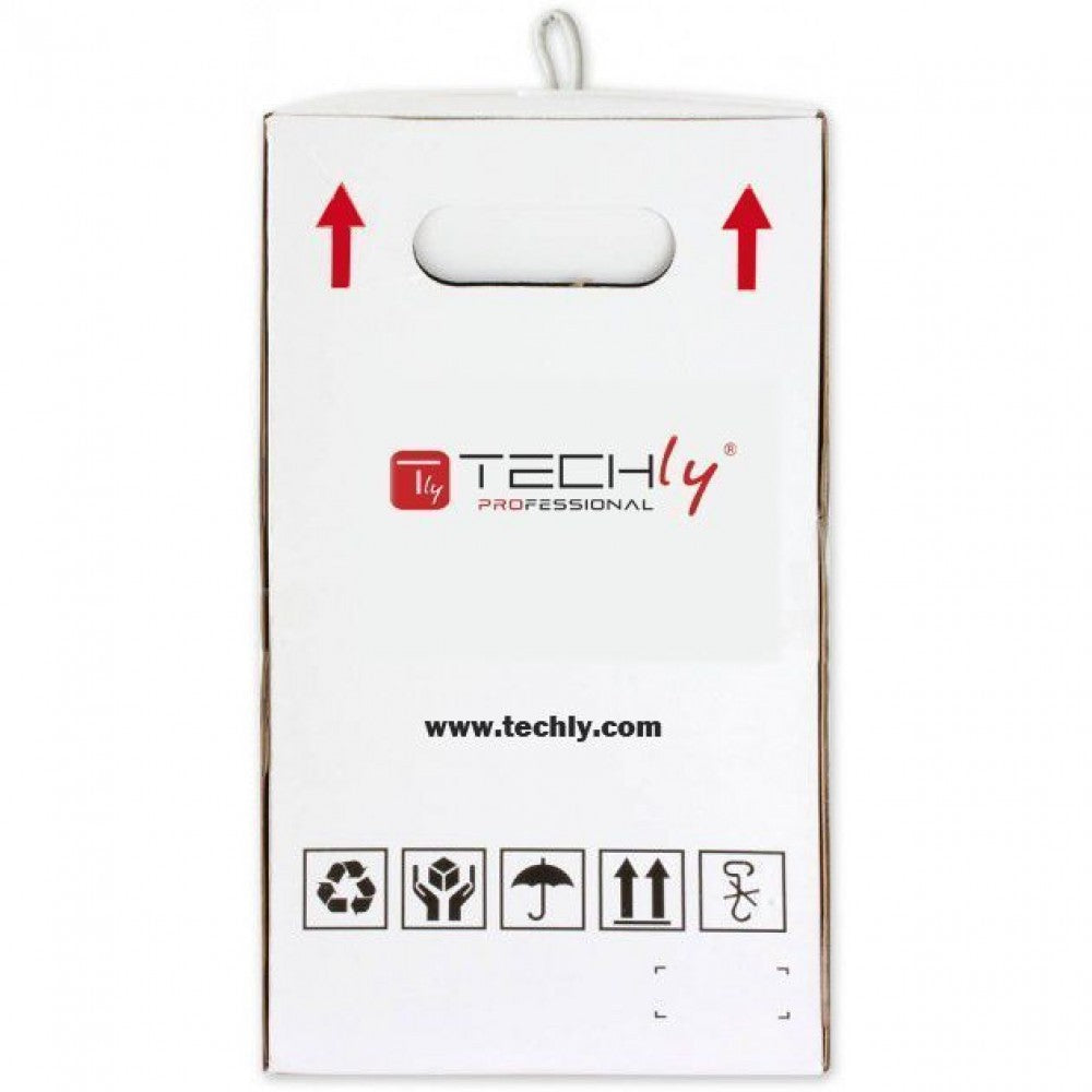 Techly ITP9-FLU-0305 Networking Cable Grey 305 m Cat6 U/UTP (UTP)