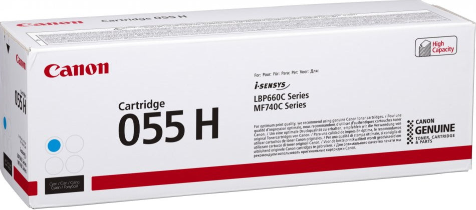 Canon Toner Cartridge 055 H C cyan
