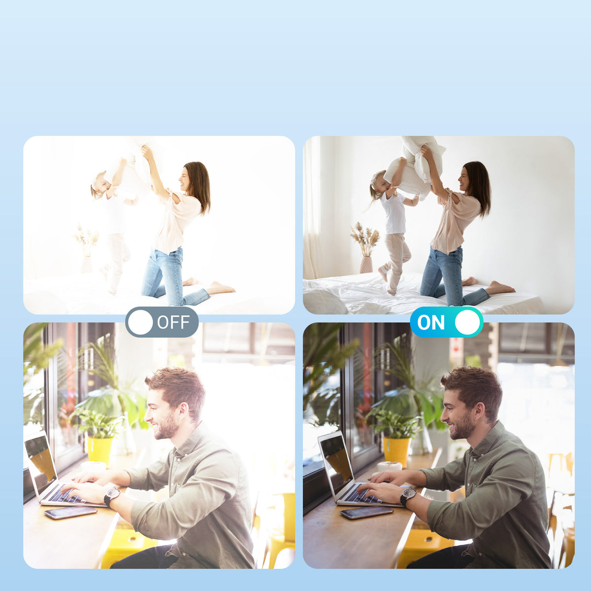 EZVIZ H6C security camera Spherical IP security camera Indoor 1920 x 1080 pixels Desk