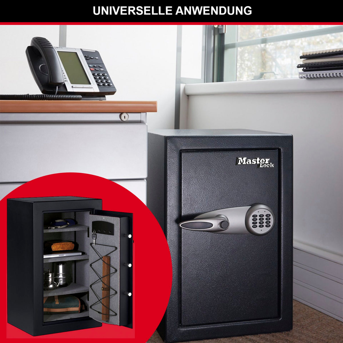 Master Lock Digital XXL Safe for high Security T0-331ML