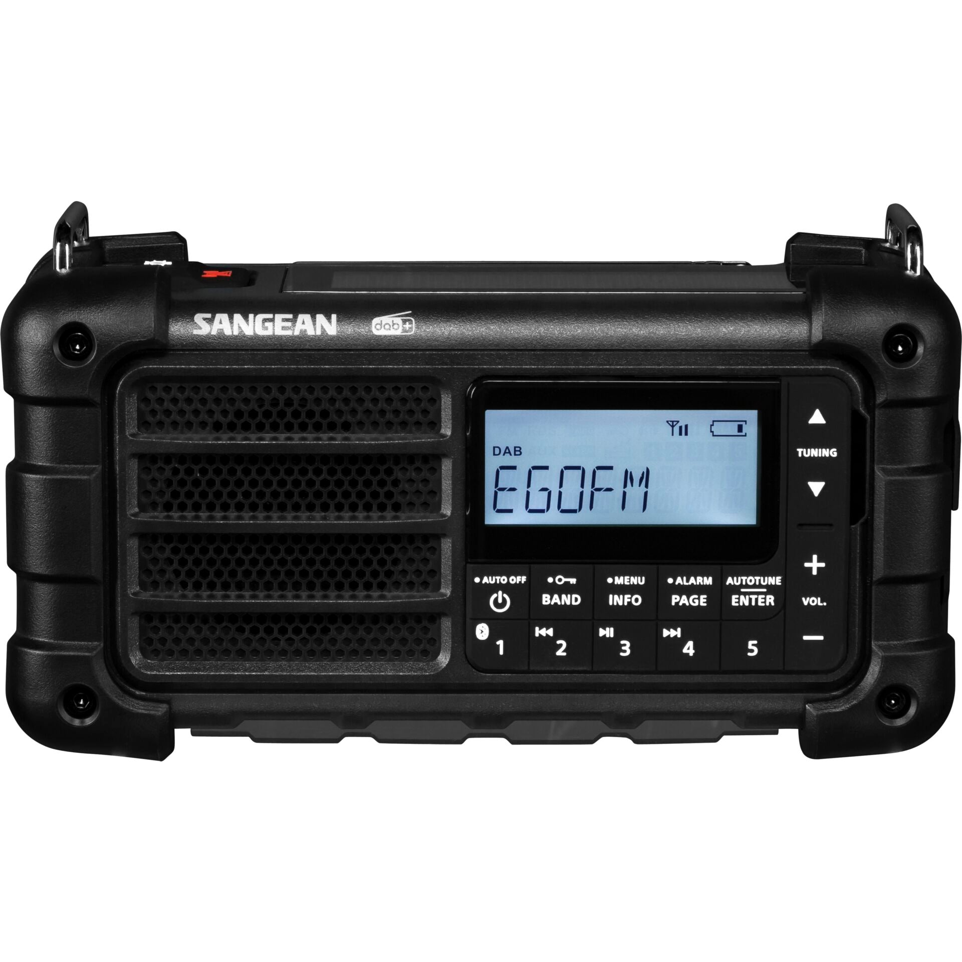 Sangean MMR-99 DAB Black Emergency, Crank, and Solar Radio