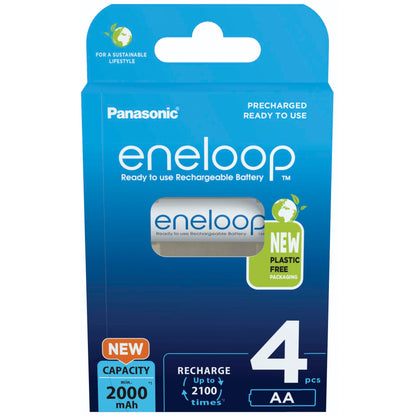 Μπαταρία 1x4 Panasonic Eneloop Mignon AA 2000mAh Ni-MH BK-3MCDE/4BE
