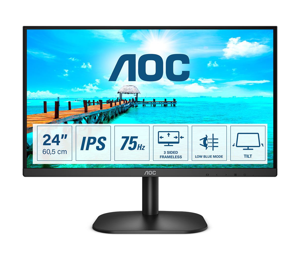 AOC 24B2XH 24" Full HD LED Οθόνη