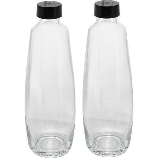 Sodastream Duo Γυάλινες Φιάλες Δίδυμο Πακέτο 1,0L