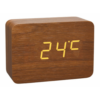 TFA 60,2549,08 CLOCCO Alarm Clock  brown