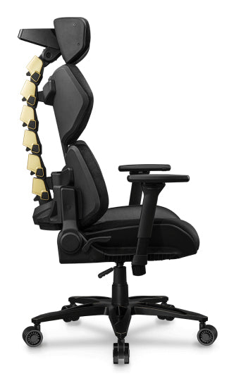 COUGAR Gaming Chair Terminator Elite Gold, Black