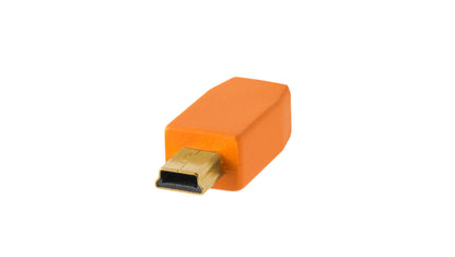 Tether Tools TetherPro USB 2,0 A/MiniB 5 Pin 4,6m orange