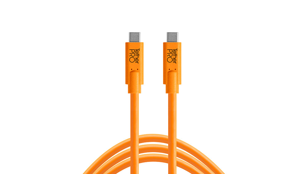 Tether Tools USB-C to USB-C 4,60m orange