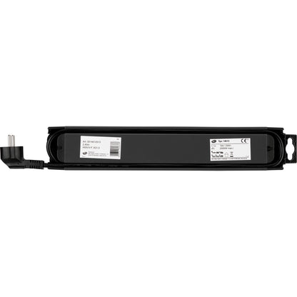 REV Outlet Strip   6-fold 2,4m Supraline w. switch anthracite