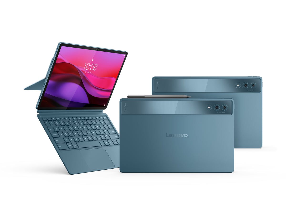 Lenovo Yoga Tab Plus Qualcomm Snapdragon 256 GB 32.3 cm (12.7") 3K 16 GB Wi‑Fi 7 Android 14 Teal