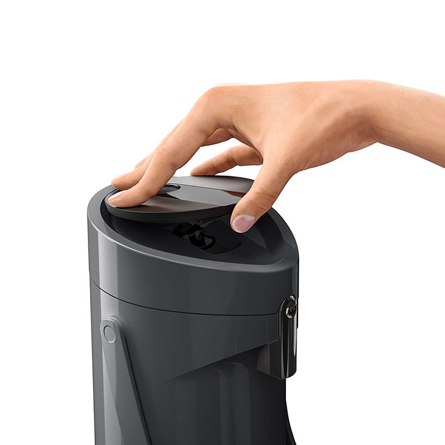 Emsa Ponza Pump Vacuum Jug 1.9 L, Black