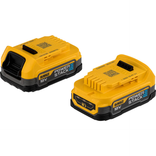 DeWalt DCBP034E2-XJ Powerstack 2x 18V 1,7Ah Battery Set