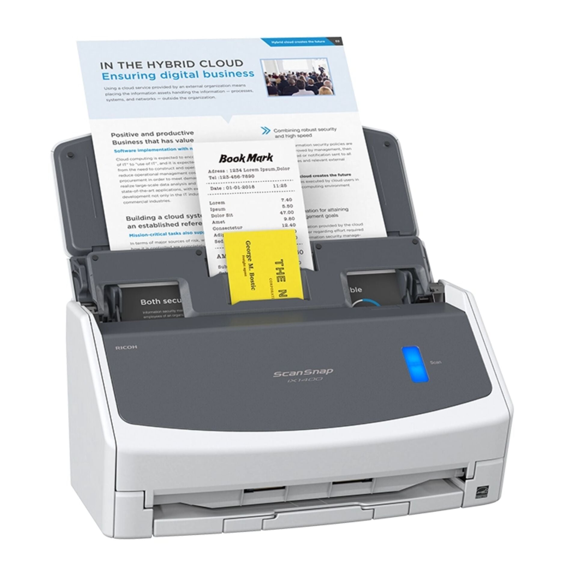 Ricoh ScanSnap iX 1400 - Έξυπνος Σαρωτής Εγγράφων