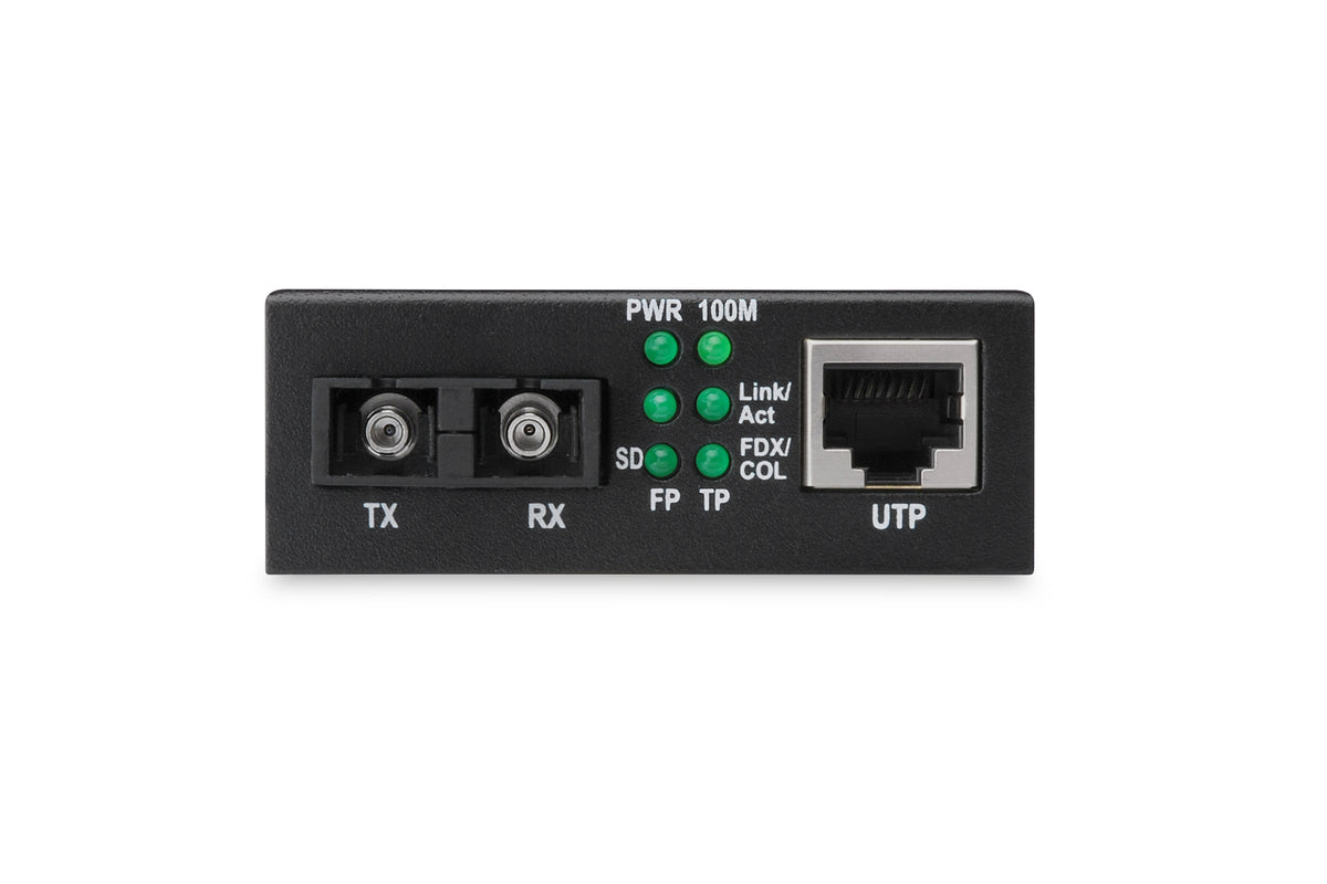 DIGITUS Medienkonverter Fast Ethernet RJ45/SC Multimode