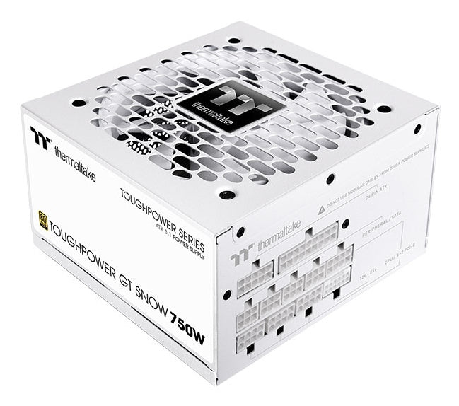 Toughpower GT Snow 750W (weiß, 1x 12-Pin High Power GPU, 4x PCIe, Kabelmanagement, 750 Watt)