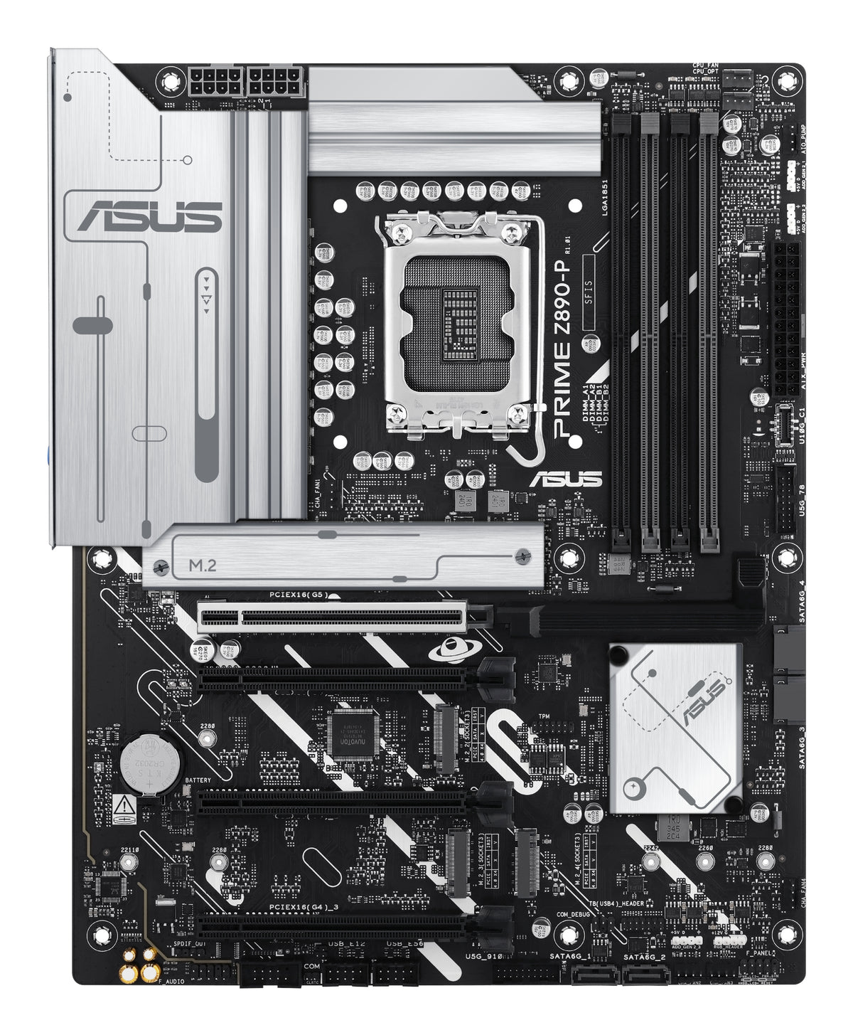 ASUS PRIME Z890-P Intel Z890 LGA 1851 (Socket V1) ATX motherboard