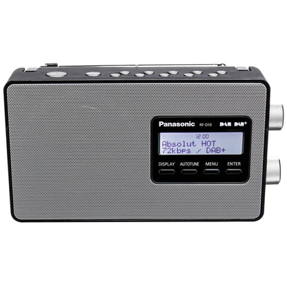 Panasonic RF-D10EG-K Black Portable FM/AM Radio