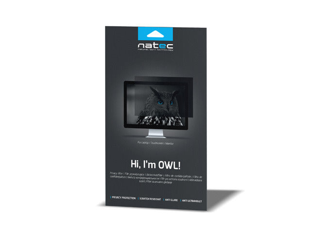 NATEC Owl Frameless display privacy filter 54.6 cm (21.5")