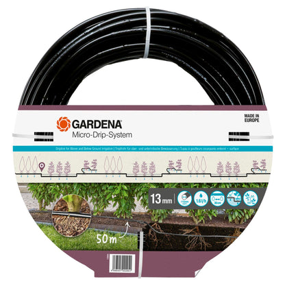 Gardena Micro-Drip-System Pipe, 50 meters, 1.6 liters per hour flow rate