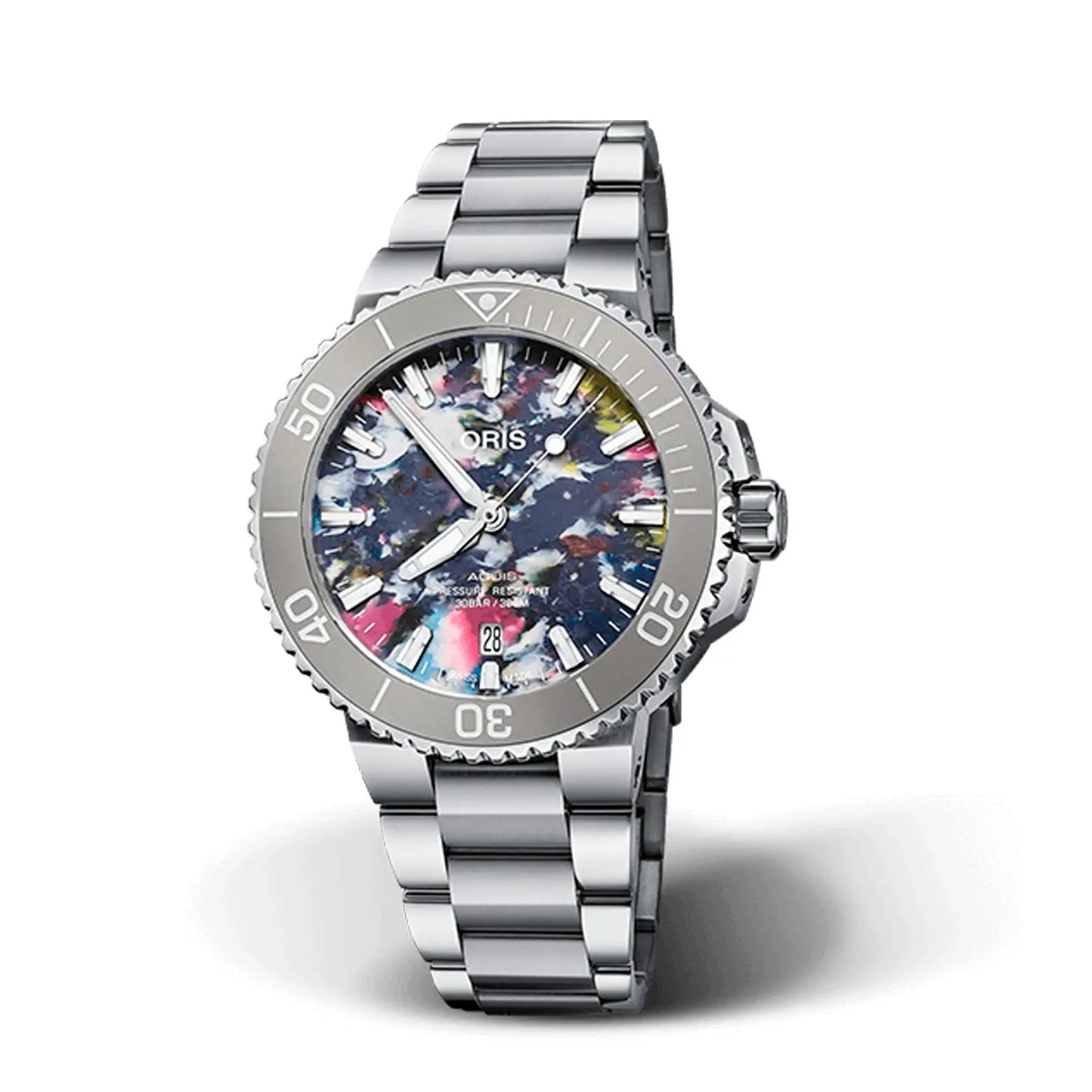 Watch Oris Man 7766-4150-Set (41,50MM) Grey