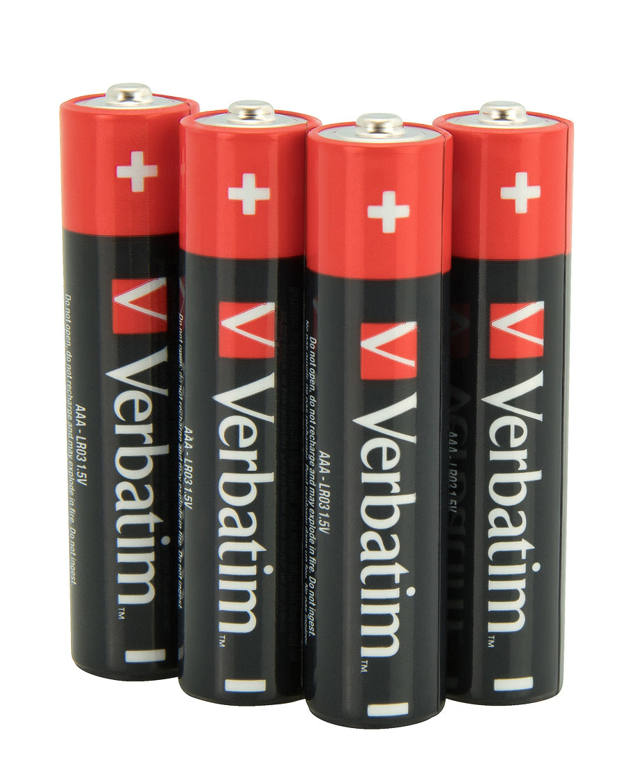 1x10 Verbatim Alkaline battery Micro AAA LR 03            49874