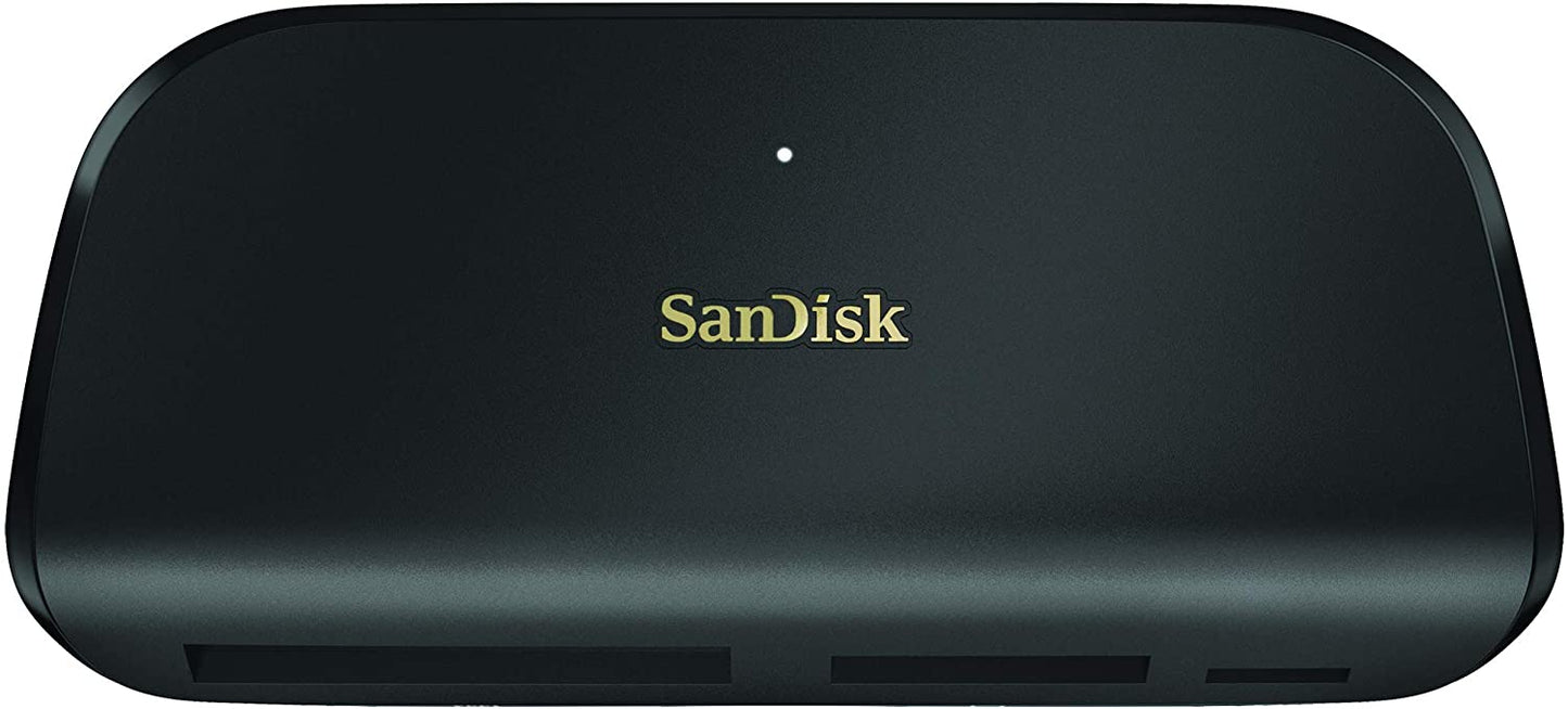 SanDisk ImageMate PRO USB-C συσκευή ανάγνωσης καρτών USB 3.2 Gen 1 (3.1 Gen 1) Type-C Μαύρος (Μαύρο)