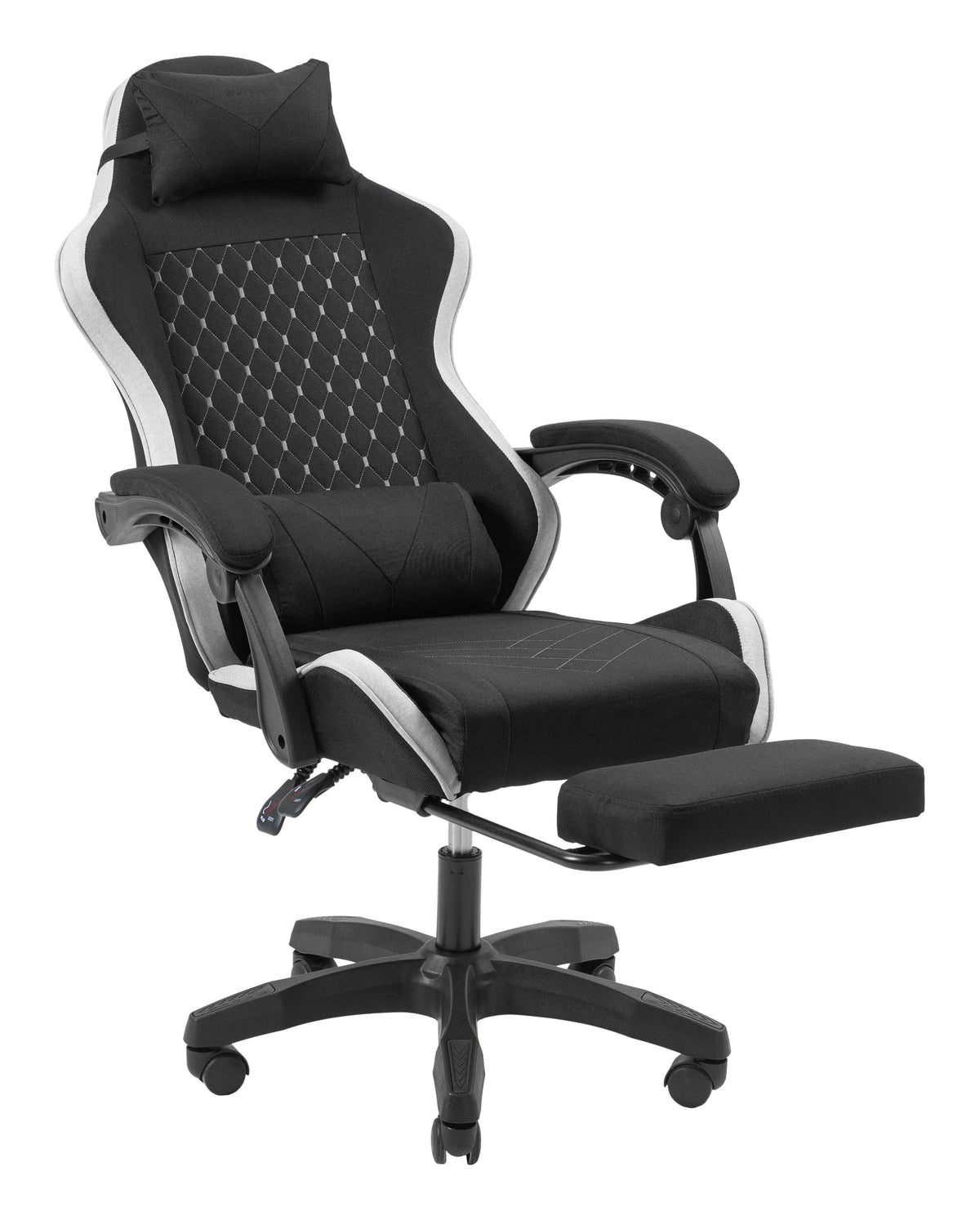 Mars Gaming MGC-X Fabric PC gaming chair Padded seat Black, White