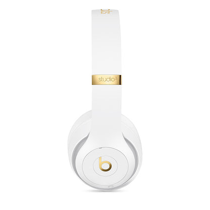 Beats Studio 3 Wireless Bluetooth Headphones (Over Ear) - White Core