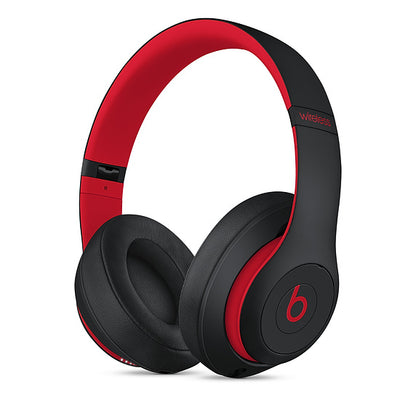 Beats Studio 3 Wireless Bluetooth Headphones (Over Ear) Defiant Black/Red - Decade Collection