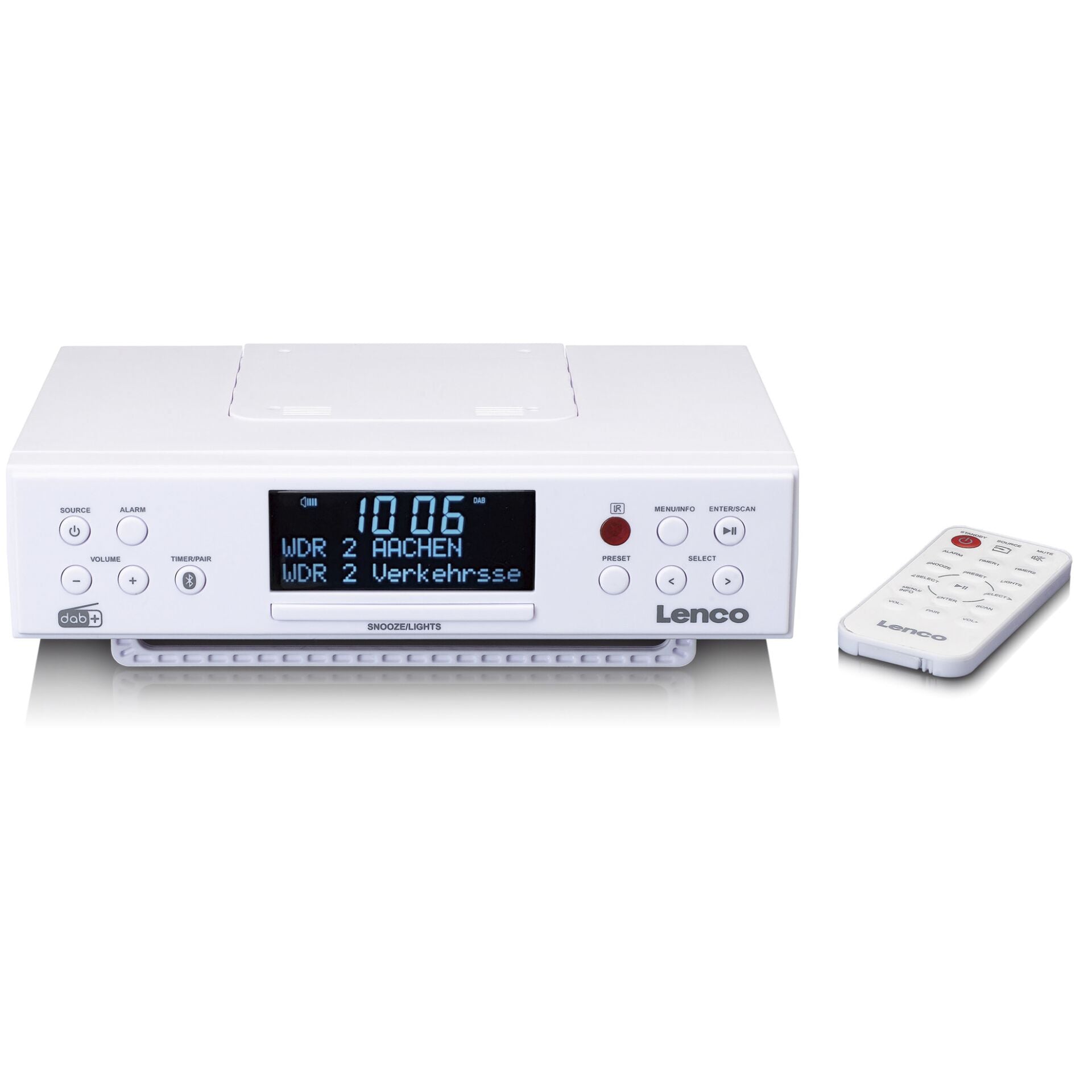 Lenco KCR-190 white
