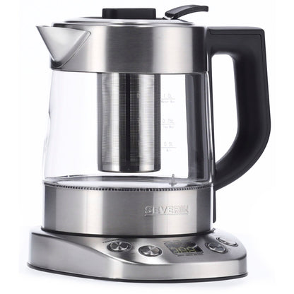 Severin WK 3473 1L Glass Tea Kettle Deluxe Mini