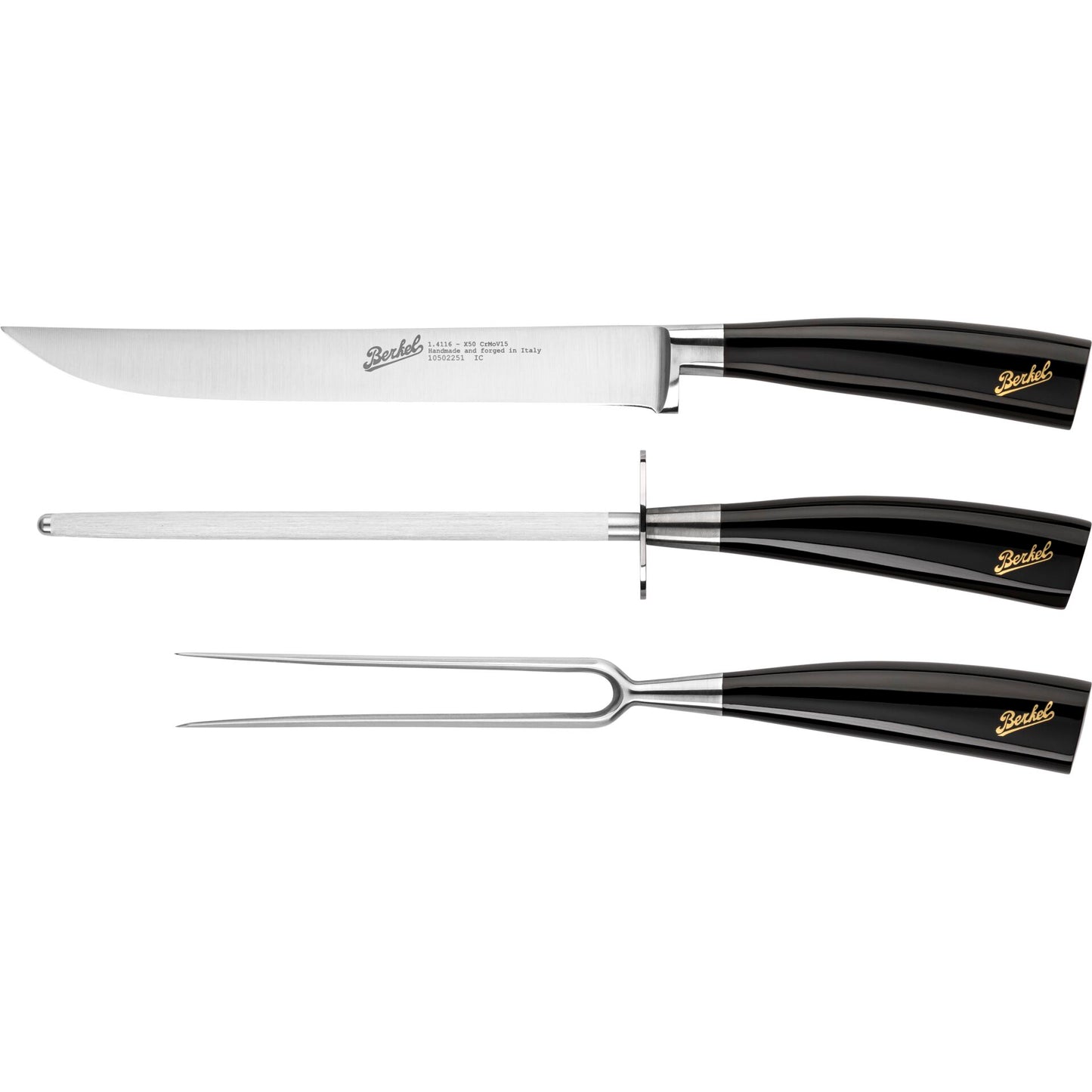 Berkel Elegance Glossy Black 3-Piece Roast Set
