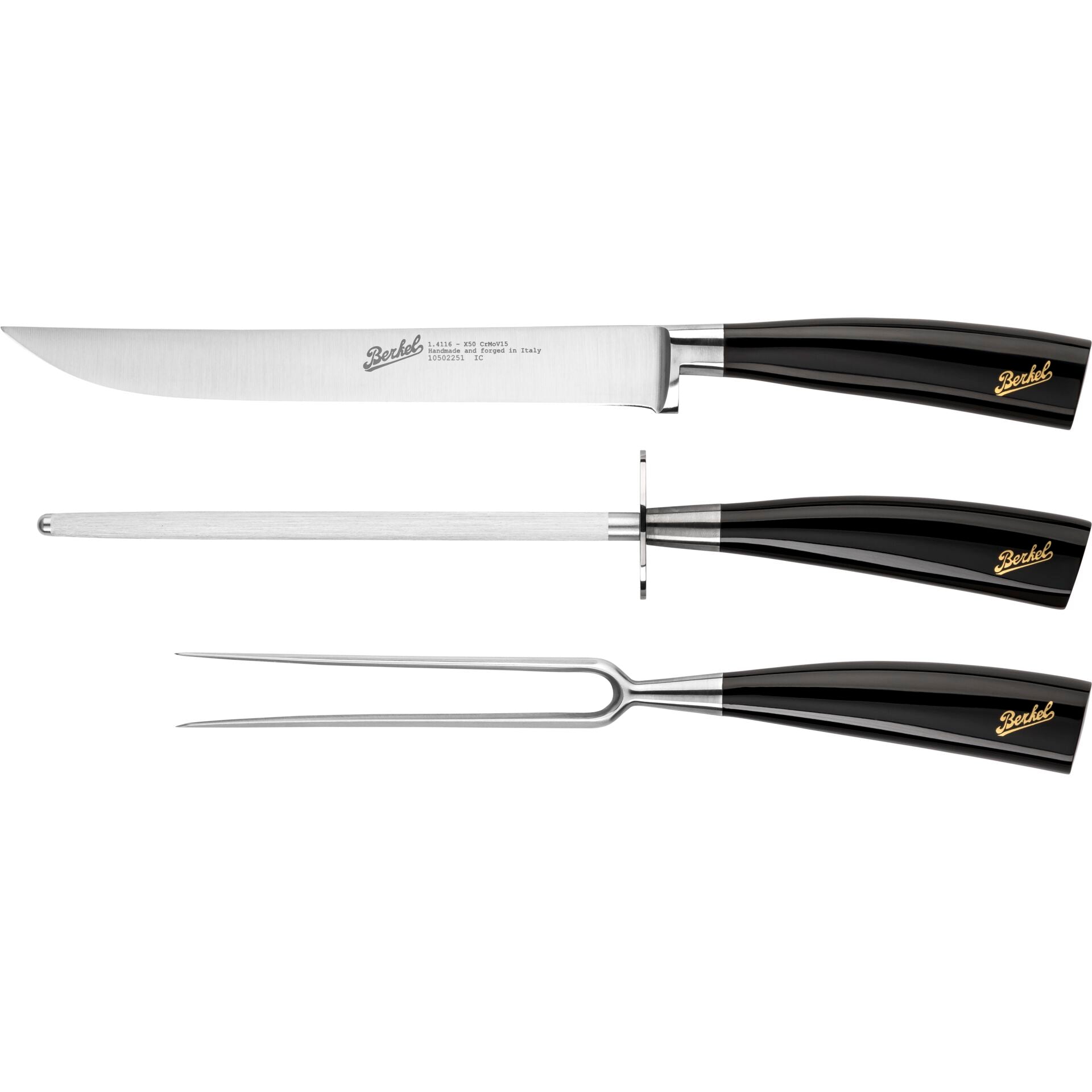 Berkel Elegance Glossy Black 3-Piece Roast Set