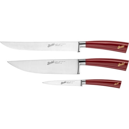 Berkel Elegance Red 3-Piece Chef Set