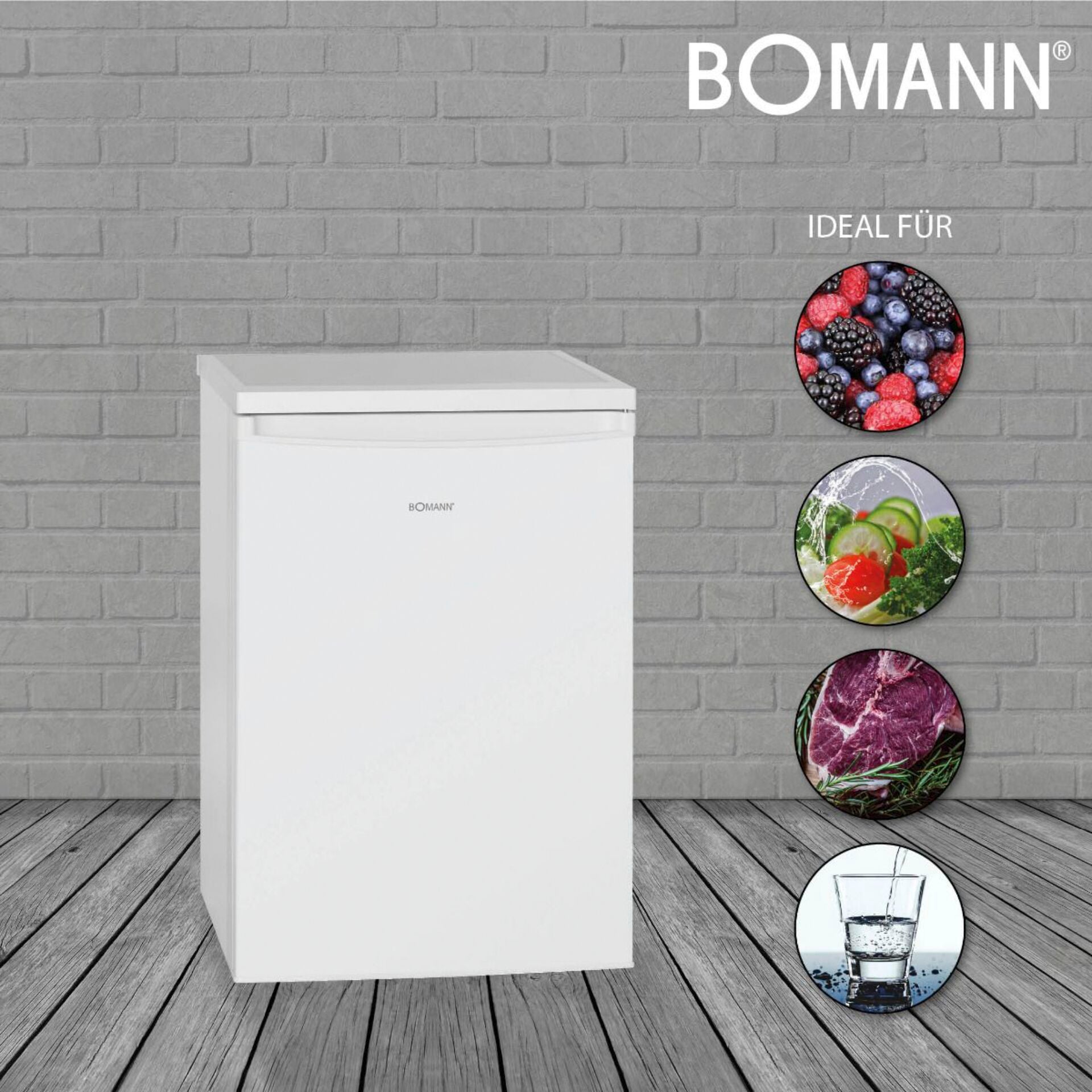 Bomann VS 2185.1 white