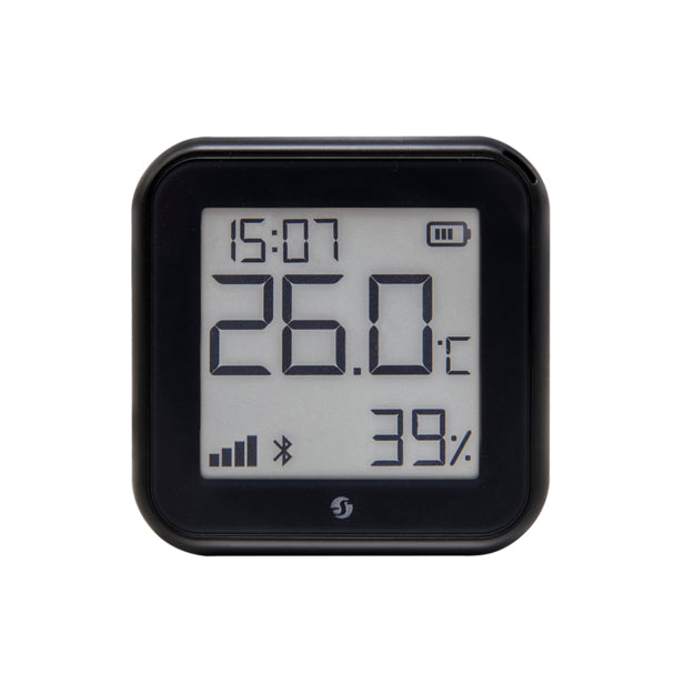 Shelly H&T Gen3 Black Temperature and Humidity Sensor