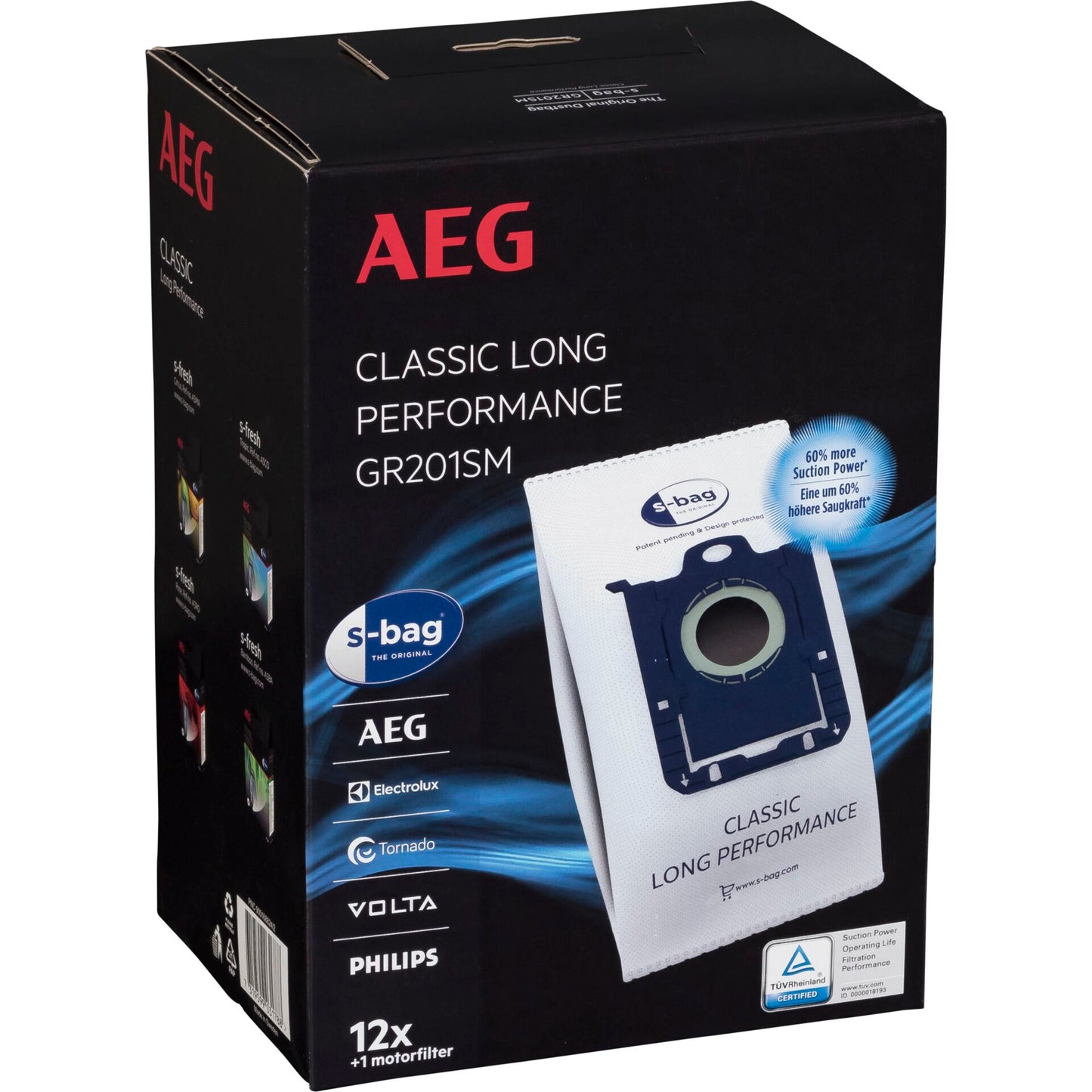AEG GR 201SM Replacement Dust Bag for VX7 and VX8 Vacuum Cleaners