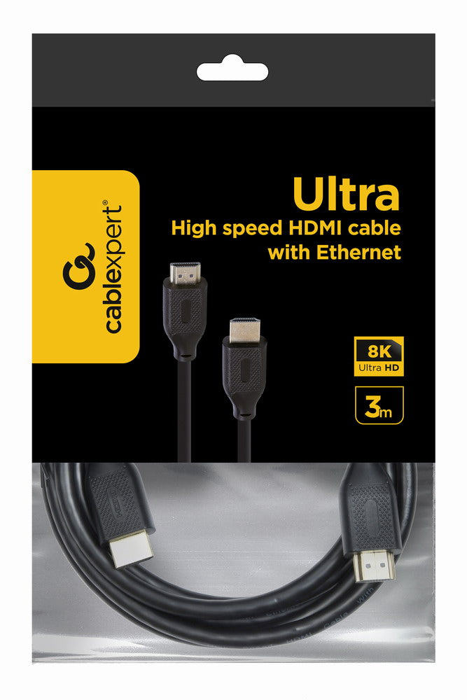 Gembird CC-HDMI8K-3M HDMI cable HDMI Type A (Standard) Black