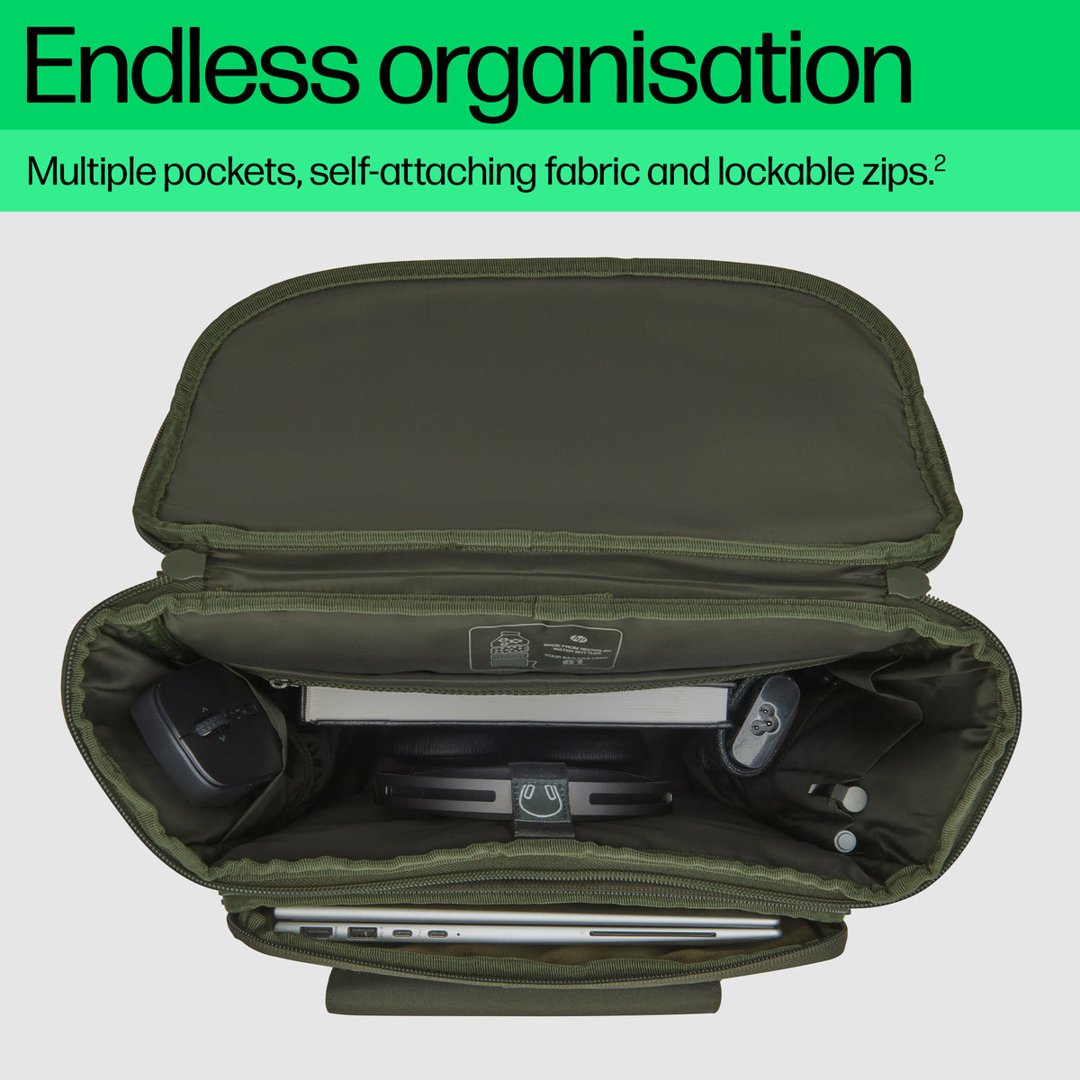 HP 15.6-inch Modular Laptop Backpack
